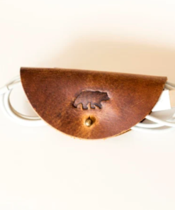 The Leather Cord Wrap Antique brown
