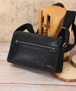TheAdriano BlackCrossbodyBagforMen 13