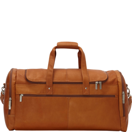 TheArcobaleno LeatherDuffleTravelBag 11