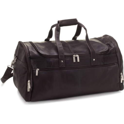 TheArcobaleno LeatherDuffleTravelBag 14
