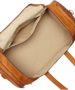 TheArcobaleno LeatherDuffleTravelBag 5