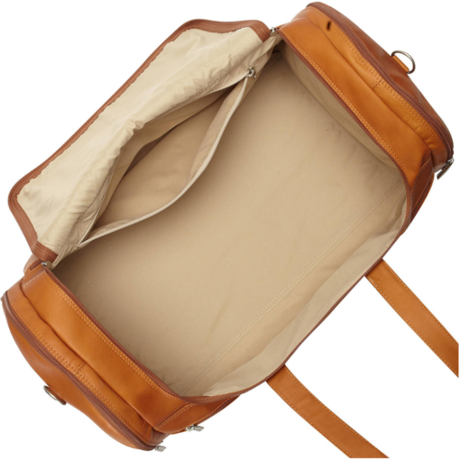 TheArcobaleno LeatherDuffleTravelBag 5