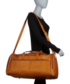 TheArcobaleno LeatherDuffleTravelBag 6