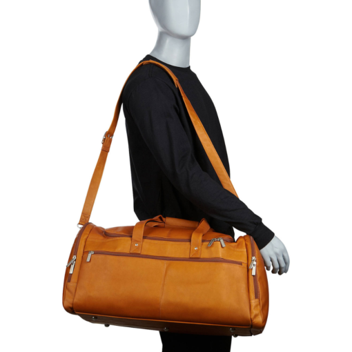 TheArcobaleno LeatherDuffleTravelBag 7
