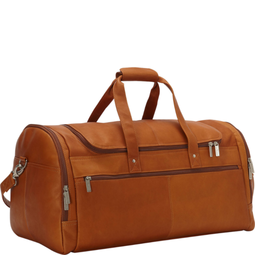 TheArcobaleno LeatherDuffleTravelBag 9