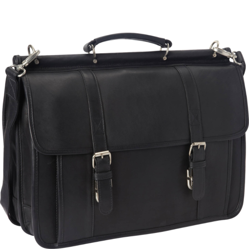 TheAriete ClassicLeatherLaptopBriefcase 1
