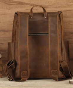 TheAureus ClassicLeatherBackpack 19