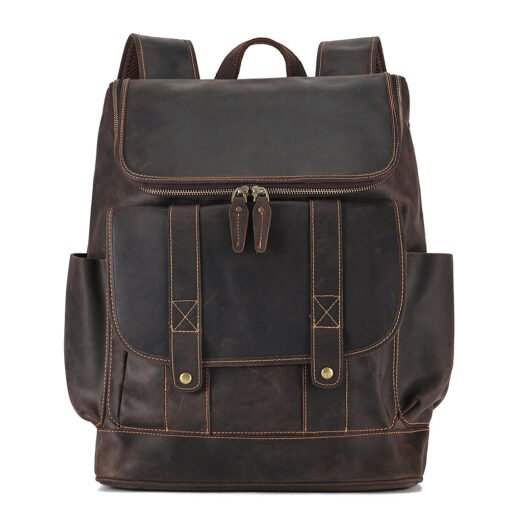 TheAureus ClassicLeatherBackpack 2