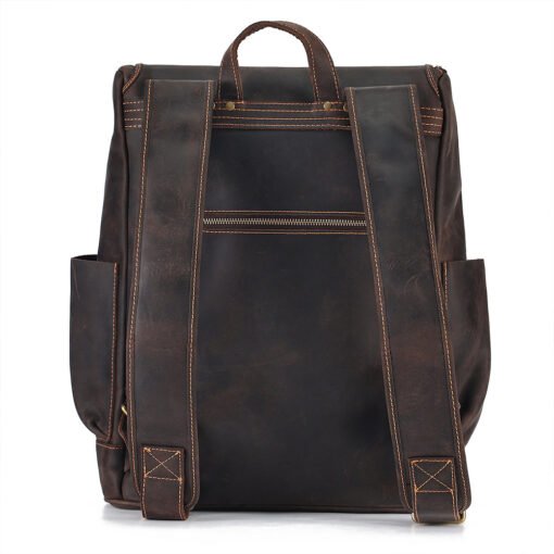 TheAureus ClassicLeatherBackpack 5