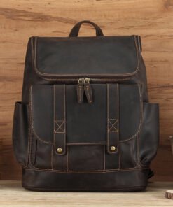 TheAureus ClassicLeatherBackpack 8
