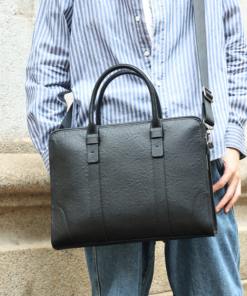 TheBlake BlackLeatherBriefcaseforMen 1