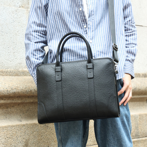 TheBlake BlackLeatherBriefcaseforMen 1