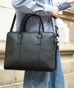 TheBlake BlackLeatherBriefcaseforMen 13