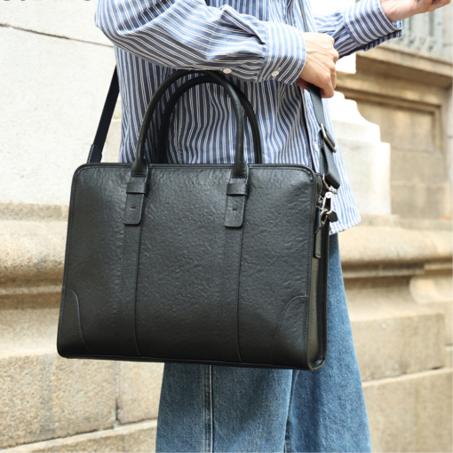 TheBlake BlackLeatherBriefcaseforMen 13