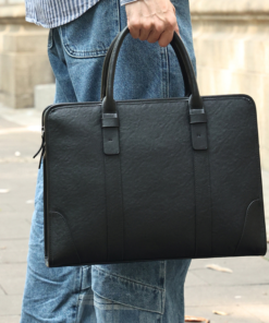 TheBlake BlackLeatherBriefcaseforMen 14