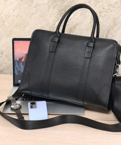 TheBlake BlackLeatherBriefcaseforMen 4