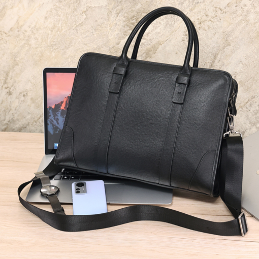TheBlake BlackLeatherBriefcaseforMen 4