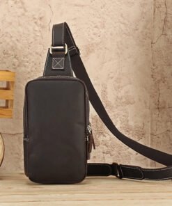 TheBlaze VintageLeatherSlingBag 10