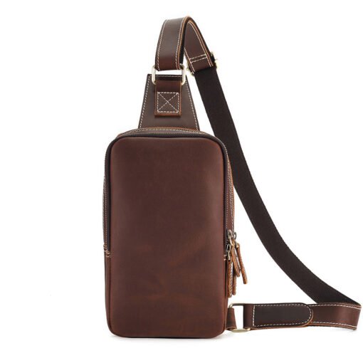 TheBlaze VintageLeatherSlingBag 18
