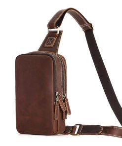 TheBlaze VintageLeatherSlingBag 19
