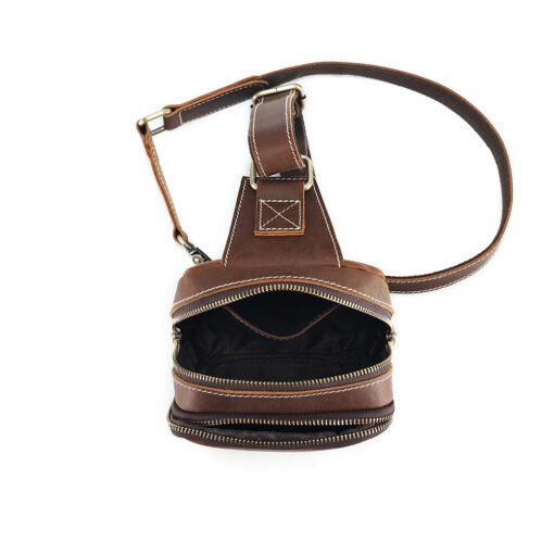 TheBlaze VintageLeatherSlingBag 22