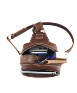 TheBlaze VintageLeatherSlingBag 23