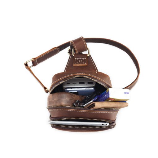 TheBlaze VintageLeatherSlingBag 23