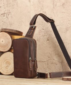TheBlaze VintageLeatherSlingBag 26