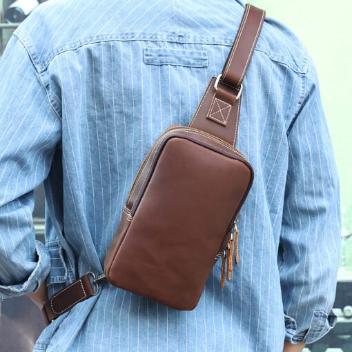 TheBlaze VintageLeatherSlingBag 31