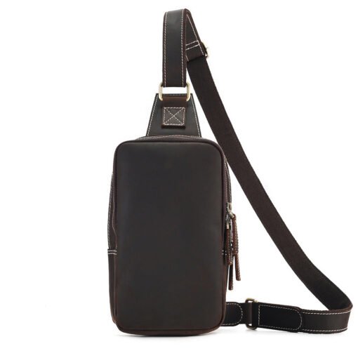 TheBlaze VintageLeatherSlingBag 4