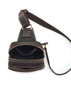 TheBlaze VintageLeatherSlingBag 8