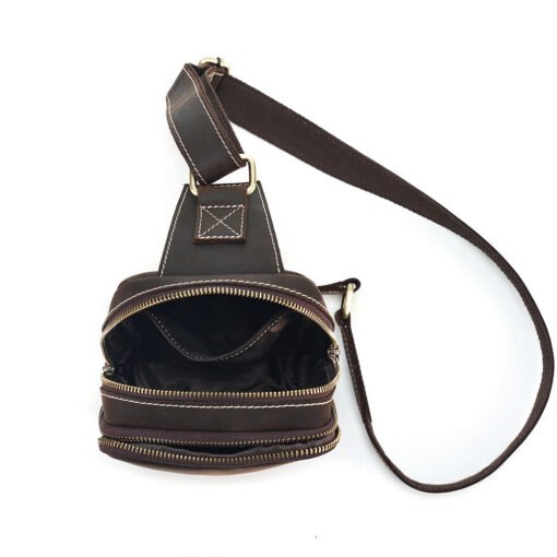 TheBlaze VintageLeatherSlingBag 8