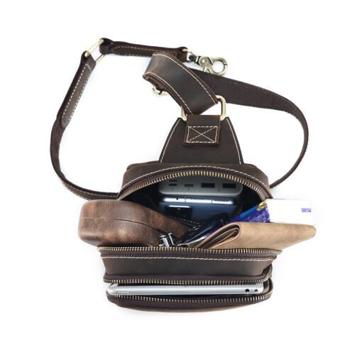TheBlaze VintageLeatherSlingBag 9