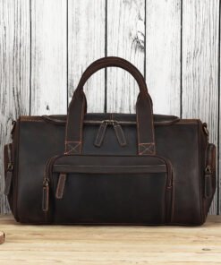 TheCarnelian VintageLeatherDuffleBag 10