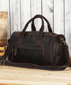 TheCarnelian VintageLeatherDuffleBag 12