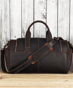 TheCarnelian VintageLeatherDuffleBag 13