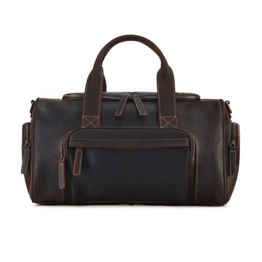 TheCarnelian VintageLeatherDuffleBag 2