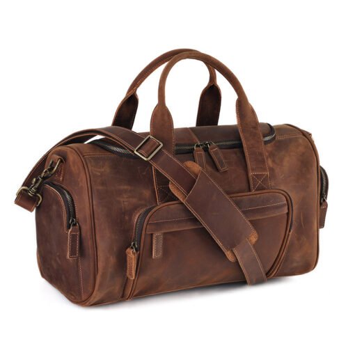 TheCarnelian VintageLeatherDuffleBag 20