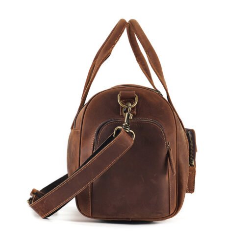 TheCarnelian VintageLeatherDuffleBag 22