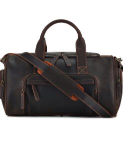 TheCarnelian VintageLeatherDuffleBag 3