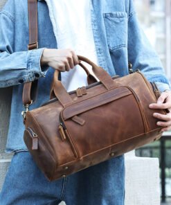 TheCarnelian VintageLeatherDuffleBag 31