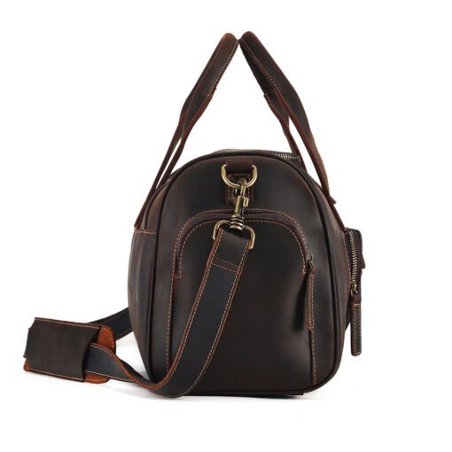 TheCarnelian VintageLeatherDuffleBag 6