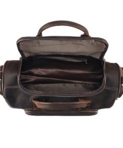TheCarnelian VintageLeatherDuffleBag 8