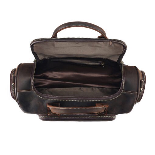 TheCarnelian VintageLeatherDuffleBag 8
