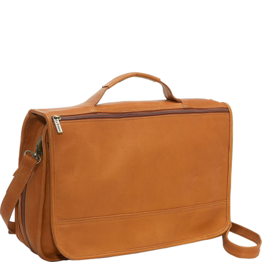 TheFlumen ExpandableLeatherMessengerBag 2