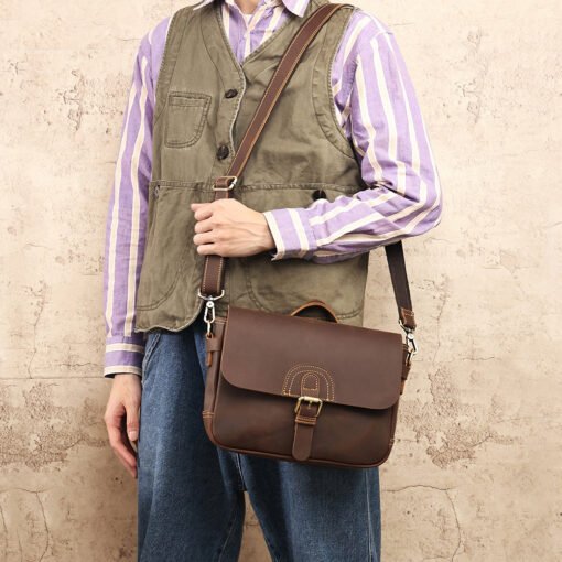 TheHermosa VintageCrossbodyMessengerBag 1