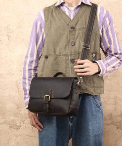 TheHermosa VintageCrossbodyMessengerBag 12
