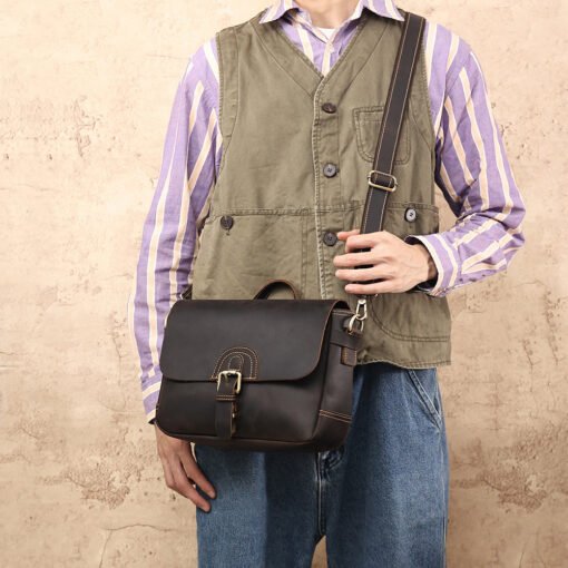 TheHermosa VintageCrossbodyMessengerBag 12