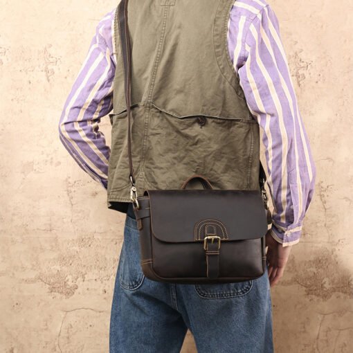 TheHermosa VintageCrossbodyMessengerBag 15
