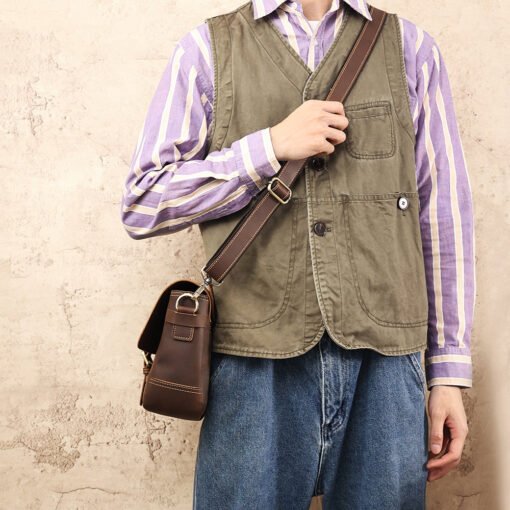 TheHermosa VintageCrossbodyMessengerBag 25